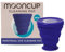 Mooncup® Reinigungsbehälter für Menstruationstassen, faltbar und tragbar, in der Mikrowelle verwenden oder mit Wasser füllen und schütteln (1er-Pack) 1)