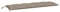 vidaXL Cuscini Panca da Giardino 2pz Tortora 150x50x7cm Tessuto Oxford