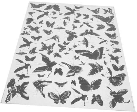 HAPINARY Transferpapier Für Keramik Dekoratives Transferpapier Aufkleber Keramik-dekor Unterglasur DIY-zubehör Schneidbares