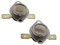 KGA Supplies Kit termostato per asciugatrice compatibile con Indesit IDC75SUK, IDC75UK, IDC85KUK, IDC85SUK