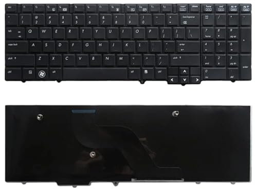 Tastiera di ricambio per computer portatile, versione americana, per HP EliteBook 8540 8540P 8540W