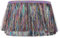 Metallic Lametta Quaste Fransenborte 15cm breit 10 Meter Bunte Polyester Glänzende Faser Spitze für Kostüm Zubehör Party Weihnachten Dekoration