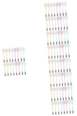 Operitacx 100 Pcs Badminton Racket Pen Fountain Pen Sport Party Favor Decor Highlighter Writing Gel Ink Funny Gel Ink Cute s for Ballpoint Plastic
