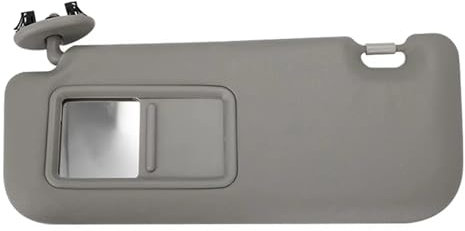 Parasol Coche Delantero para Toyota para Auris para Corolla 2010-2013 Parasol Interior De Coche con Espejo Parasol Parasol Parasol Lado Izquierdo Y Derecho del Coche Parasol Luna Coche(Grey Left)
