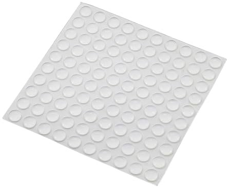 Generic Nail Typing Stickers for Keyboard | Transparent, Noise Reducing, PET Material, 100x3MM100 Capsules