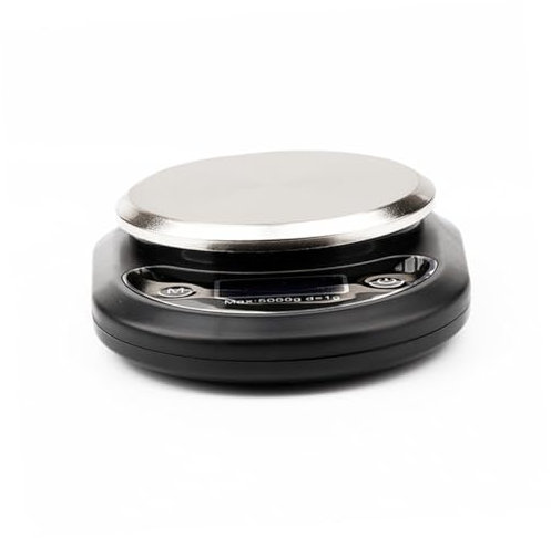 Cabilock 1stück Küchenwaage Digital Mit Hoher Batteriefrei Elektronische Für Backen Und Kochen Schwarze Küchenwaage Für Täglichen Gebrauch