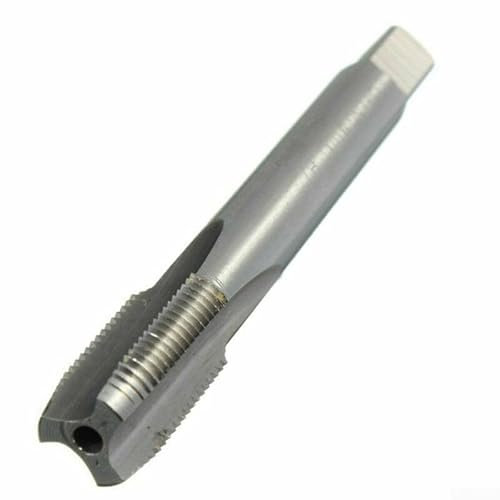 Taraud en acier rapide à droite M10 x pas de 1 mm, diamètre 10 mm, longueur totale 79 mm, pour coupe de précision