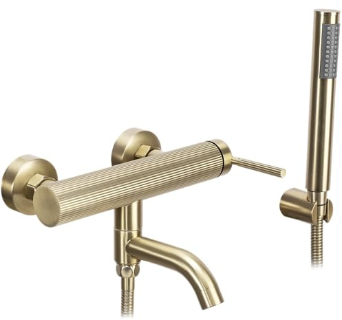 Rea REA-B7804 Bathroom tap for Bath Argon brushed-REA-B7804, Brushed Gold