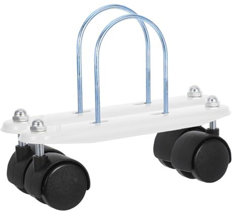 DOITOOL Supports De Roulette Pour Chauffage à Bain Huile De Rechange Avec Roulettes Pivotantes Support Stable Pour Radiateur Extérieur Kit De Remplacement Pour Terrasse
