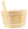 Toyvian Holzfass Set Warmer Eimer Sauna Saunen Außensauna Zedernholz Saunazubehör Spa Werkzeug Holzfass Spa Saunazubehör Badewerkzeug Holzbecken Unverzichtbares Spa Zubehör