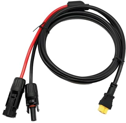 Solar Zum XT60 Kabel 16AWG 5ft Solaranschluss Zum XT60 Adapter Kabel Für Die Solarpanel Zu Akku Einfach Zu Installieren