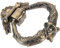 HAMPPLIES de Puerta Vintage de Metal para Entrada Diseño Ergonómico de Aleación de Zinc Resistente y Duradera para Puertas Exteriores Seguridad Instalación y Uso