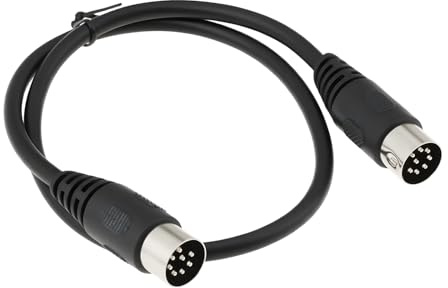 Briny River 8 Pin Din Speaker Extension Male to Male Converter Lead Compatible with Bang and Olufsen Active Loudspeakers(0.5m)