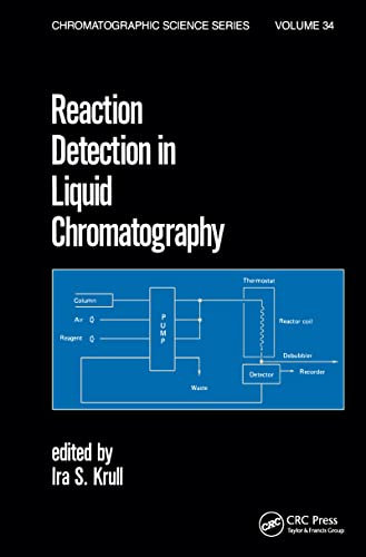 Reaction Detection in Liquid Chromatography (Chromatographic Science, Band 34)
