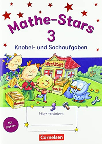 Mathe-Stars - Knobel- und Sachaufgaben - 3. Schuljahr: Übungsheft - Mit Lösungen