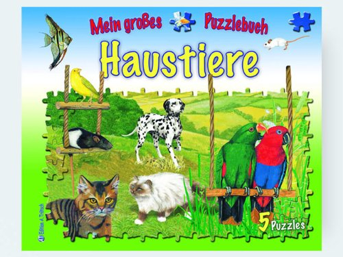 Mein grosses Puzzlebuch Haustiere