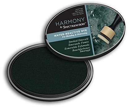 Spectrum Noir 252178 SN-IP-HWR-SEME Harmony Water Reaktiv-Stempelkissen, Rauch-Smaragd, Einheitsgröße