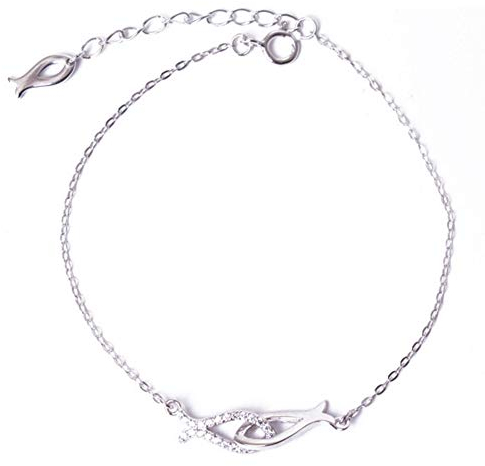 Helen de Lete Küssen Fisch S925 Sterling Silber Serie (Armband)