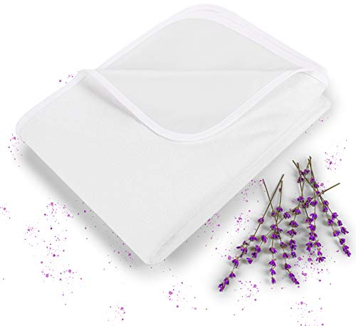 Blumtal Matratzenschoner 90x200cm 2er Set - wasserdichte Matratzenauflage 60x120cm aus 80% Baumwolle - Oeko-TEX zert. Inkontinenzunterlage waschbar bis 95 °C - knisterfreier Bett Topper
