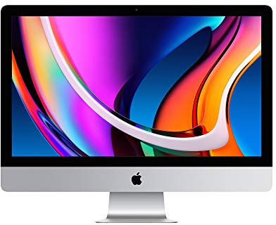 APPLE IMAC ALL IN ONE 27 5120X2880 PIXEL INTEL® CORET I5 DI DECIMA GENERAZIONE 8GB DDR4-SDRAM 512GB SSD AMD RADEON PRO 5300 MACOS CATALINA 10.15 WI-FI 5 SILVER
