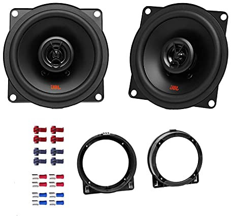 JBL Stage2 524 Auto Lautsprecher Boxen 420 Watt 13 cm 2 Wege Koax passend für Honda Jazz GD 2001-2008 Türen Front