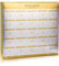 MYC-Paris - Adventskalender mit 12 Schmuckstücken, 11 Perlen + 1 Überraschungszubehör – Roségold und/oder Silber – HQ-Messing – rhodiniert oder Roségold 18 kt – Geschenk zum Geburtstag, Muttertag,