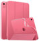 MoKo Case for New iPad (A16) 11th Generation 2025/10th Gen 2022, iPad 11/10.9 Cover Soft TPU Translucent Frosted Back Cover Slim Shell Protective with Adjustable Angles, Auto Wake/Sleep,Watermelon