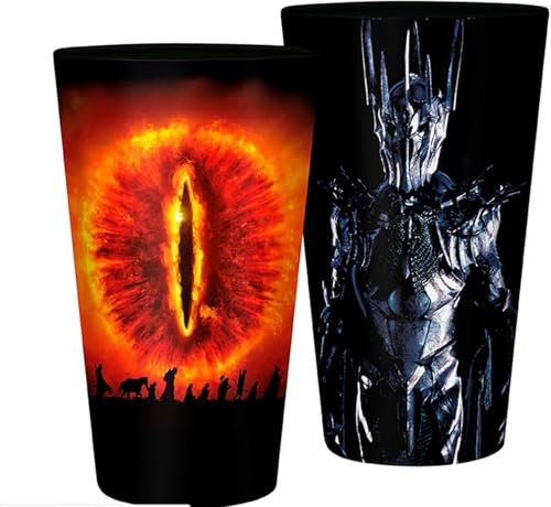 ABYSTYLE Le Seigneur des Anneaux Sauron Verre 400 ml