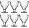 AzaliaDesign Eisbecher Tulpe Eisschale Süsigkeitenbecher Eisglas Dessertschale 6 Stück 214 ml