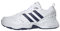 adidas Men's Strutter Gym & Training Shoes, Cloud White/Dark Blue/Matte Silver, 5.5 UK