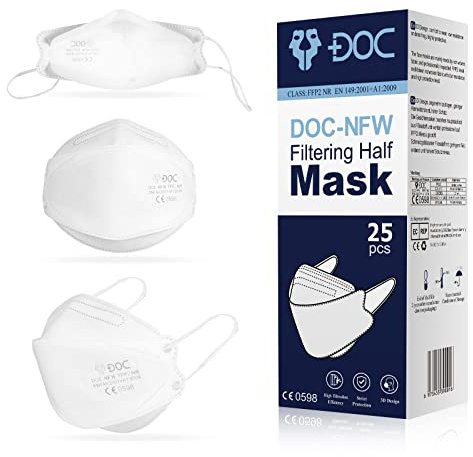 DOC FFP2 Maske 1000 Stück Test Staubmaske Staubmaske Staubmaske Mundschutz