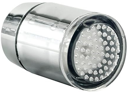 X4-TOOLS LED Wassersparfilter 2er Set | Sparen Sie bus zu 20% Wasser | Farbwechsel bei Wassertemperatur | F22/M24 | Wasser sparen mit Farbenspiel