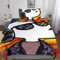 CasCam Snoopy Drucken Lovely Dog Bettbezug Bettwäsche Set 3D Bettwäsche-Set Mikrofaser Mit Reißverschluss Und Kissenbezüge Jugendlicher Und Erwachsener Geeignet Sind 2-teiliges Set Single（135x200cm）