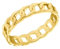 Amor Ring 925 Sterling Silber Damen Ringe, Gold, Kommt in Schmuck Geschenk Box, 2037064
