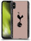 Head Case Designs Officially Licensed Tottenham Hotspur F.C. Black And Taupe 2023/24 Badge Hard Back Case Compatible With Apple iPhone XS Max