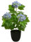 HXSCOO Künstliche Hortensien-Topfpflanze for die Heimdekoration (Color : Blue)
