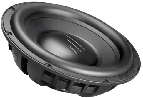 Option AIR-F10 D4 Subwoofer, 25cm, 4+4 Ohm, Doppel-Schwingspule, 300 Watt RMS, Flacher Subwoofer 10 Zoll