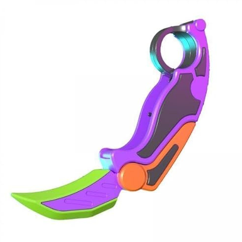 Baoblaze 2X Kleines Rettichmesser, Mini Modell, Sensorisches Messer, Fidget, Strumpffüller, Kreatives Kleines Rettichmesser, Sensorisches Spielzeug für Kinder