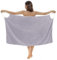 Tragbares Spahandtuch, Badetuch Frauen tragbares Badetuch 29,53 x 55,12 Zoll Schnell trocken tragbarer Spa -Handtuch Bademantel Weiches Strandtuchkleid für Frauen hellvirzig, Frauen Badetuch Badetuch