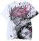 Fairy Tail T-Shirt Anime Natsu Dragneel Lucy Heartfilia T Shirts Gurei Soruju Cosplay Kostüm Kurzarm Cartoon T-Shirt, Typ 7, L/XL