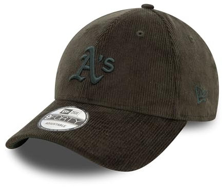 New Era Oakland Athletics MLB Fankappe Teamlogo verstellbare Cap Cord gebogener Schirm Baseball grün - One-Size