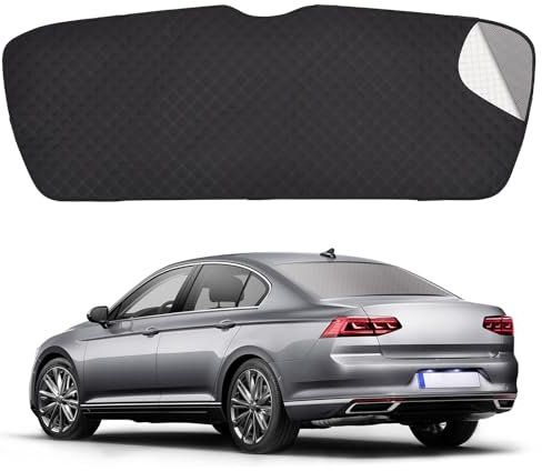 XCBYT Sonnenschutz Heckscheibe Auto Kompatibel mit VW Passat B8 Variant 2016-2022, Faltbare Sonnenblende Hinten Baby UV-Schutz Sichtschutz Mesh