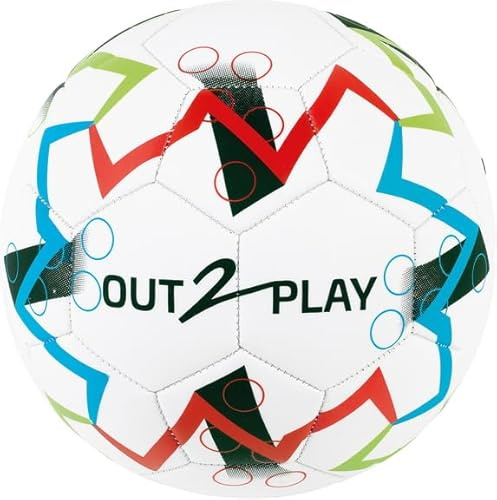 Out2Play Fußball Ball T3 Aufgeblasen