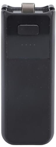 Kamera Teig für Pocket 3 mit einer sicheren Ladetechnik, 2800 MAh Kraftbankmanagement für nahtlose Schuss, Schwarzer Kompakter Griff für bequemes Outdoor-Abenteuer