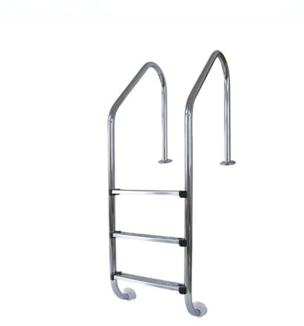 QAZXDRFG Pasamanos de Seguridad para Piscina, Escalera para Piscina Interior y Exterior (2 escalones)