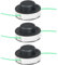 3 Stück FSA 56 Rasentrimmerköpfe Ersatz für Stihl FSA 56 Unkrautfresser Trimmer, Spulenschnur für Stihl Autocut 2-2, C2-2 Rasentrimmerköpfe, 4008-710-4301, 40087104301