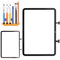 Touch Screen di ricambio per iPad 10 2022 10.9 pollici per iPad 10th Generation A2324 A2072 A2325 A2316 digitalizzatore touch screen set di riparazione nero senza schermo LCD