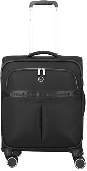 Travelite Tamaris Handgepäck Trolley VOYAAGE, 55x40x20 cm, Weichgepäck | Weichschalenkoffer aus Polyester für Condor, Lufthansa, Eurowings & Ryanair, 4 Doppelrollen, TSA Schloss, 2,4 kg, Bordtrolley