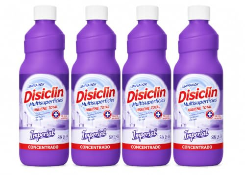 DISCLIN Imperial Fregasuelos Pack 4 x 1L | Aroma Imperial | RASMACOR