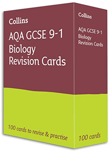 AQA GCSE 9-1 Biology Revision Cards: Ideal for the 2026 and 2027 exams (Collins GCSE Grade 9-1 Revision)